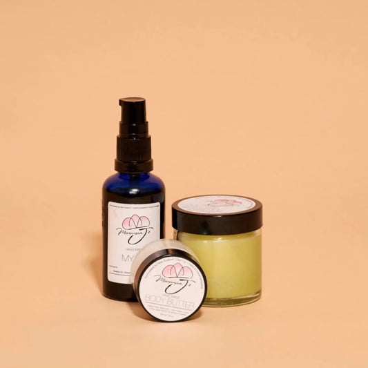 Natural hand cream with shea butter and calendula flowers highlighting effective skincare ingredients