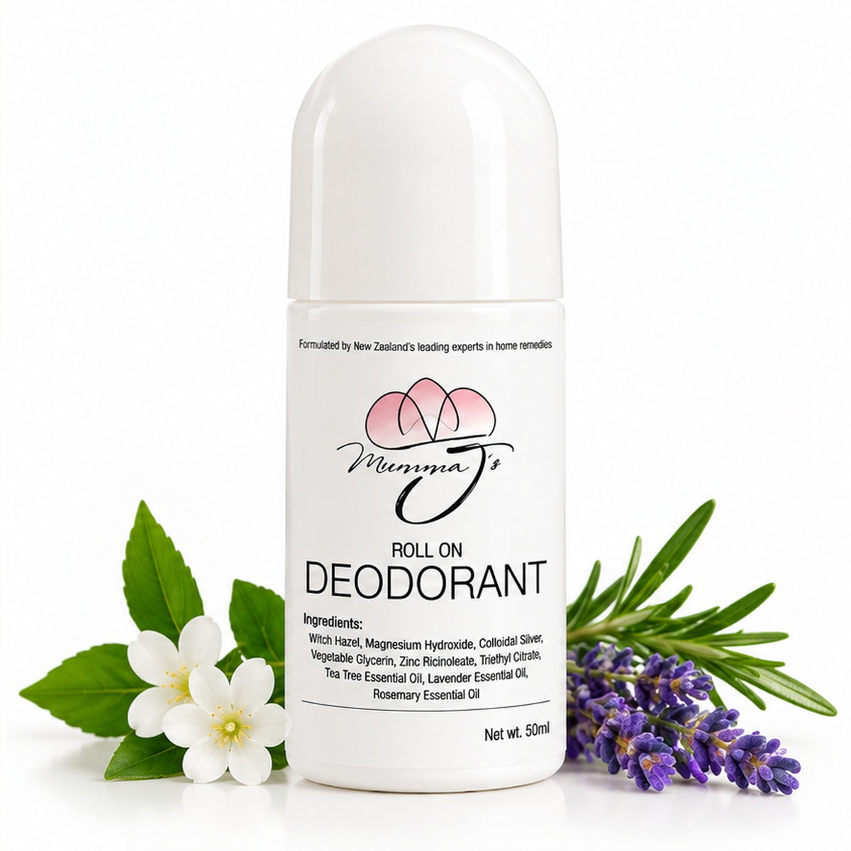 Mumma J's Natural Roll-On Deodorant – 50ml